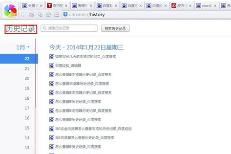 浏览器如何查看历史记录 浏览器查看历史记录的方法