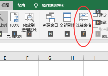 excel冻结窗口快捷键有什么用 excel冻结窗口快捷键是什么