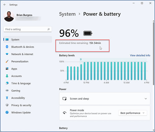 win11电池剩余时间怎么看 win11电池剩余时间查看方法一览