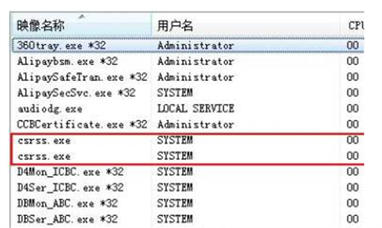 csrss.exe是什么程序 csrss.exe是什么进程