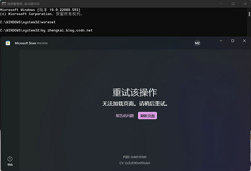 win110x80131500打不开微软商店怎么办 win110x80131500打不开微软商店解决方法